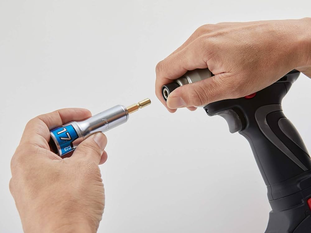 ビット　17冊 インパクトドライバ用ソケットビット 難攻不落(十二角) BZP63